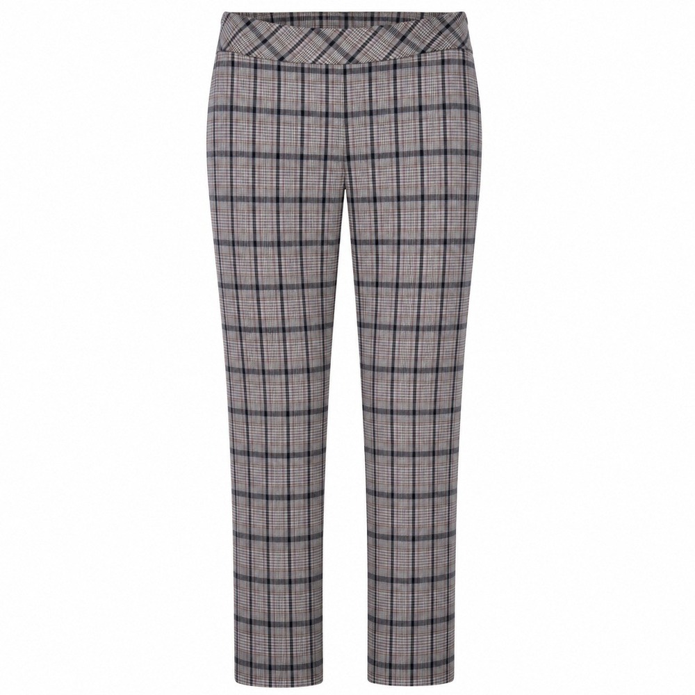 90s Tartan Plaid Pants Women's Size 4 Straight‎ Leg Cropped